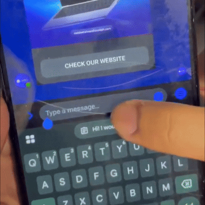 Mobile paste tutorial